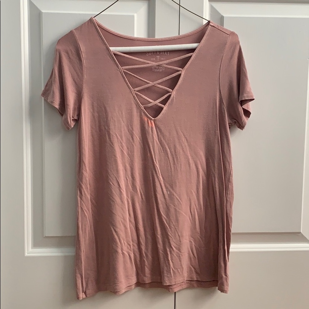 Cute cross tshirt from Aero